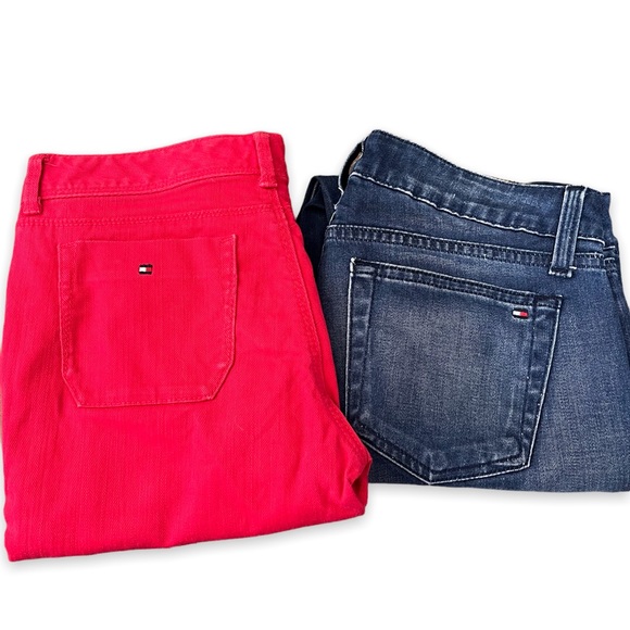 Bundle 2 Tommy Hilfiger Y2K Jeans Pants - Picture 1 of 15